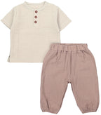 482-TupTam Baby Unisex Musselin Set aus T Shirt und Hose-Hauptbild