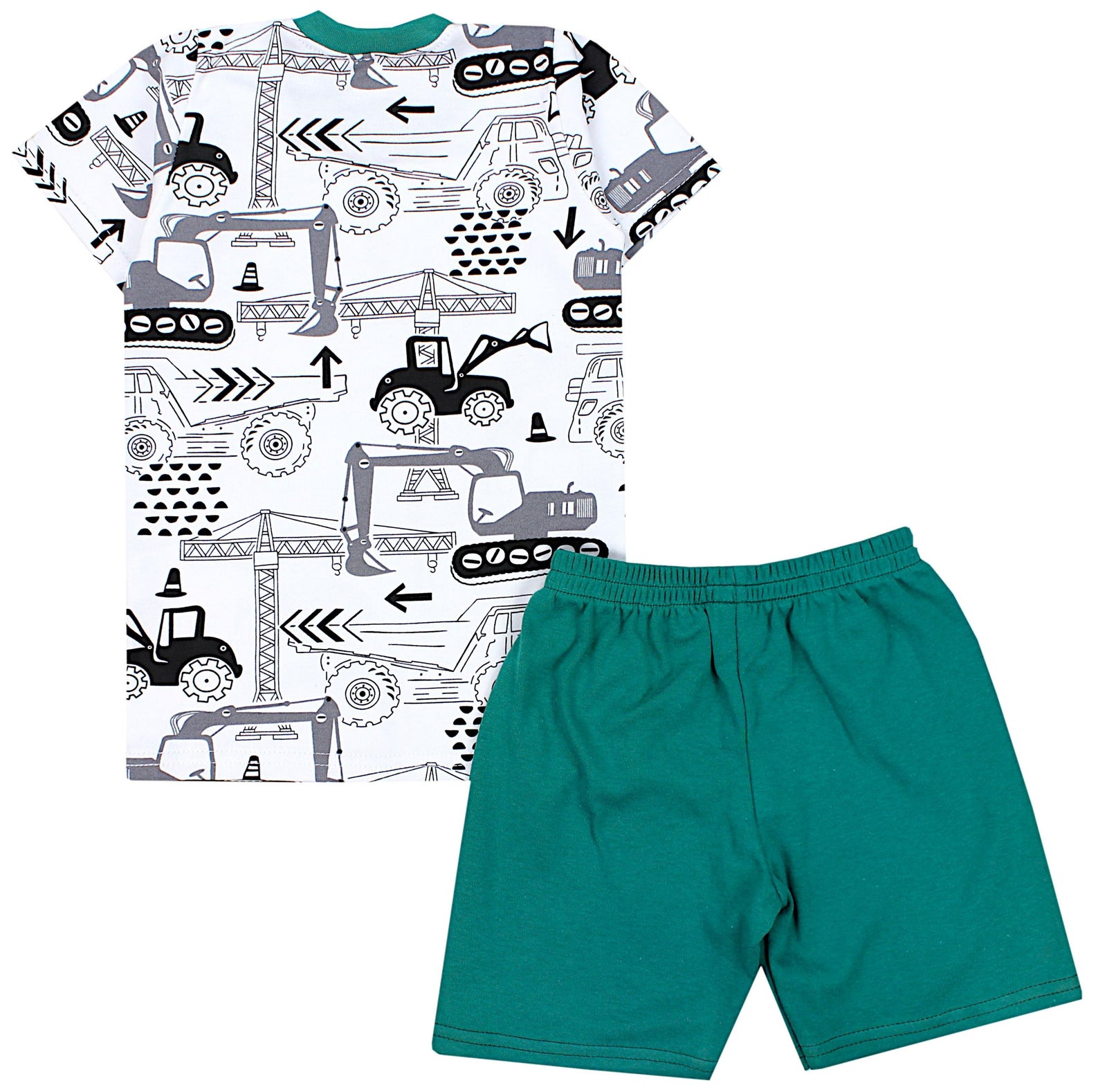 49844_VavcEyaAoO8DhMib-Kinder Jungen Pyjama Set Kurzarm 2-teilig Sommer-Bild5