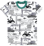 49845_9jPhe3jOTx5q9D95-Kinder Jungen Pyjama Set Kurzarm 2-teilig Sommer-Bild2