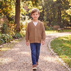 484-Strick-Cardigan Unisex Bio- Baumwolle-Bild2