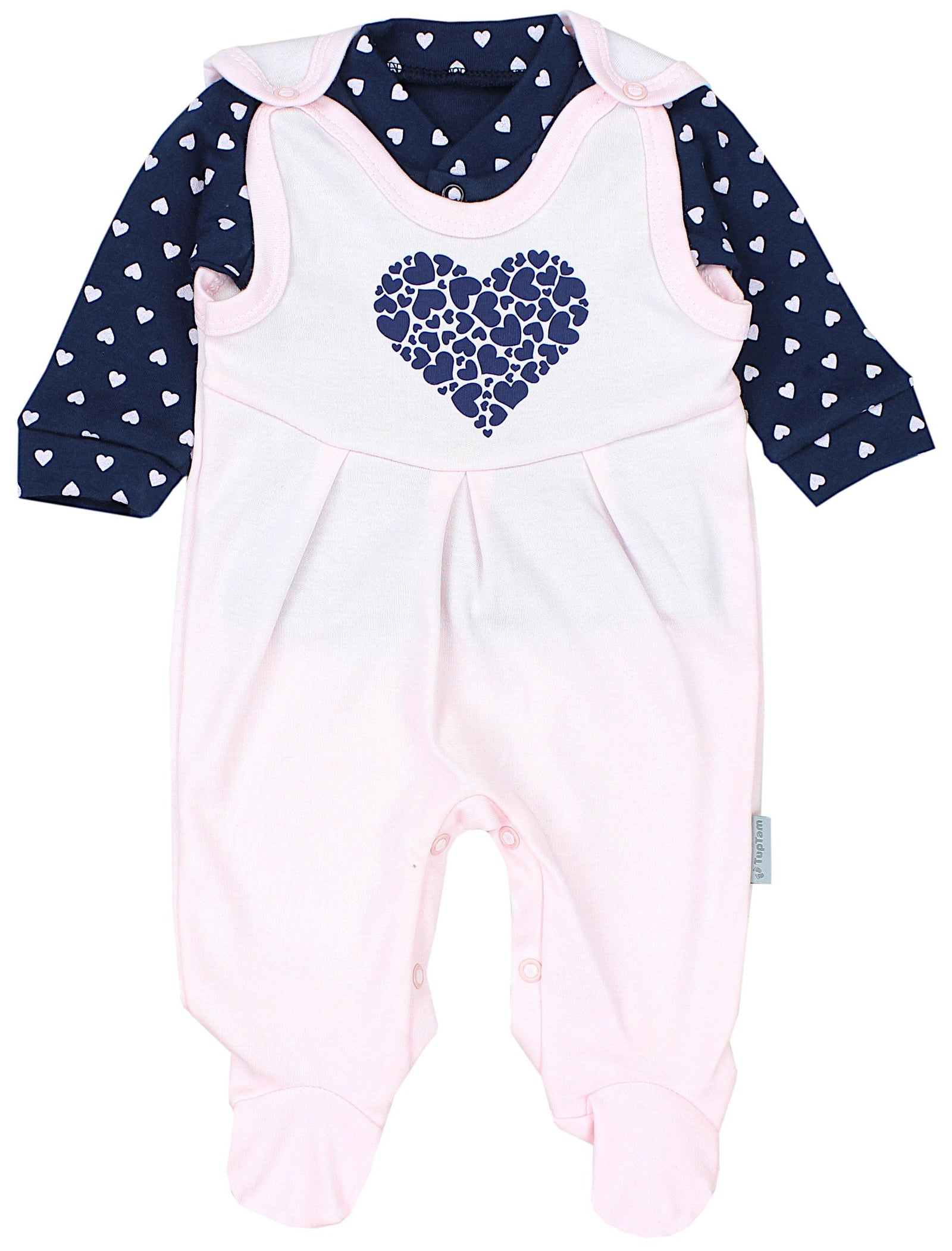55046_HspxmNrdZFrcovJN-Baby Unisex Strampler-Set mit Aufdruck Spruch 2-tlg-Hauptbild