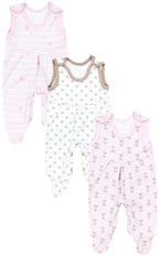 57257_S7easRR1KfXkMbOI-Baby Mädchen Strampler mit Fuß 3er Pack-Hauptbild