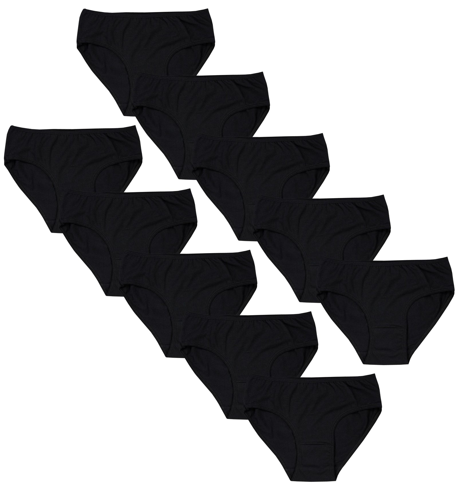 57905_SxgForBA7vQhAZTe-Mädchen Slips mit Aufdruck 10er Pack-Hauptbild