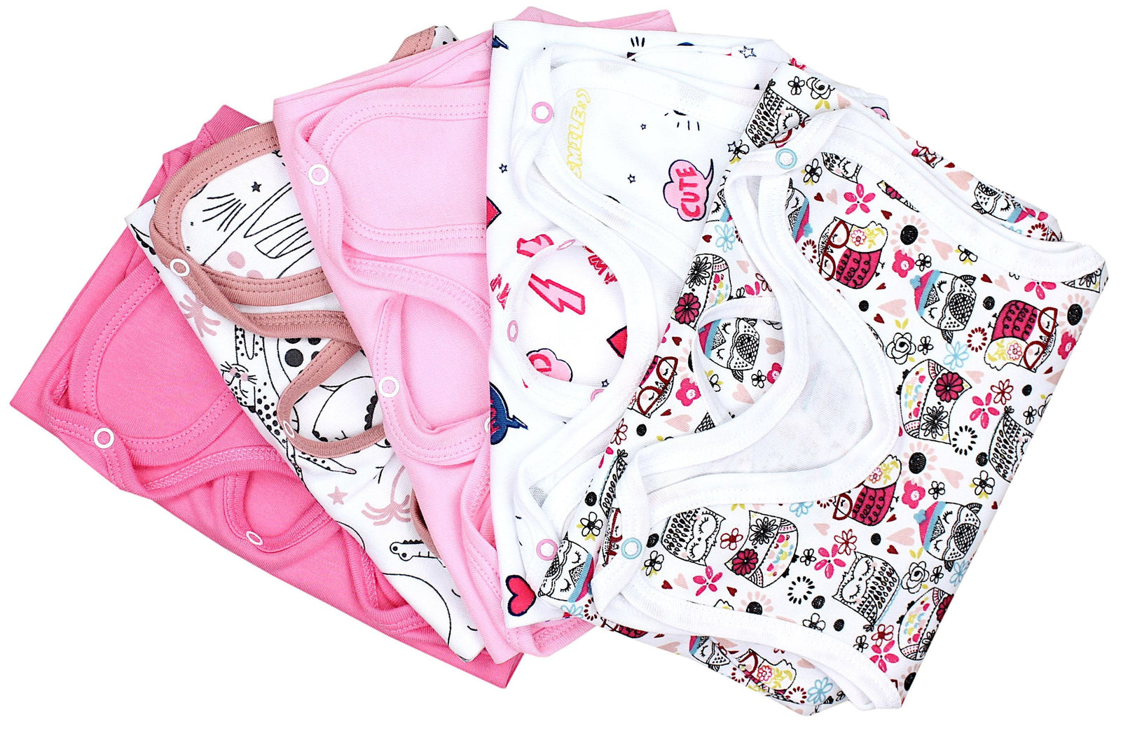 59601_nIau4qokAqsJk4XV-Baby Strampler mit Aufdruck Spruch 5er Pack-Bild5