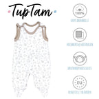 60810_EyOY9l2VlKLDdpTC-Baby Mädchen Strampler mit Fuß 3er Pack-Bild1