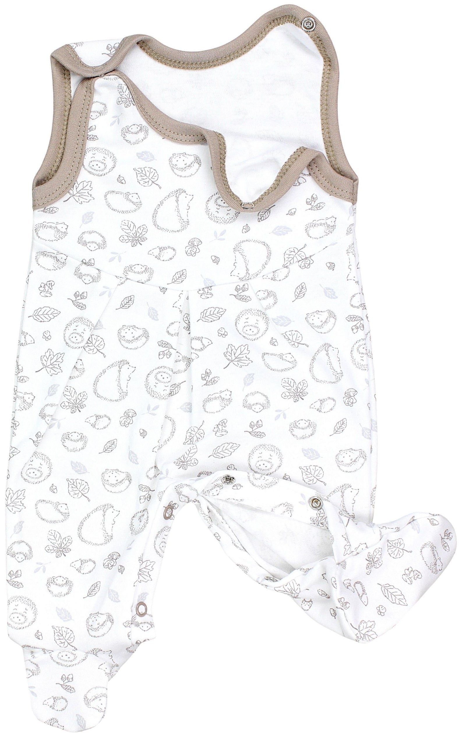 60813_jBLSDcAcfgBuu607-Baby Mädchen Strampler mit Fuß 3er Pack-Bild2
