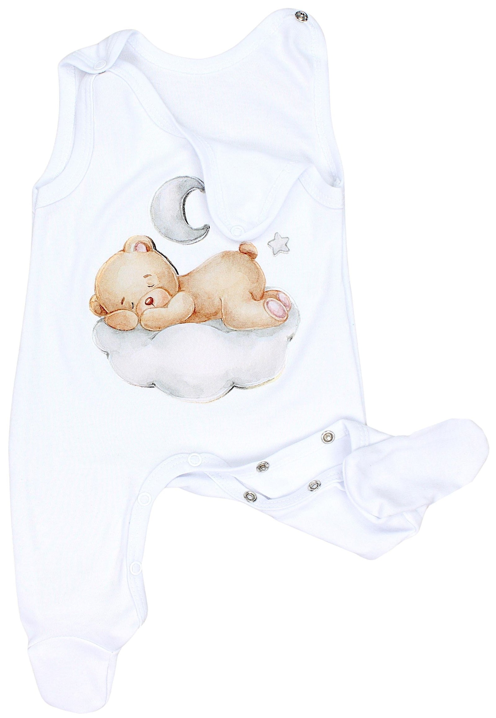 61337_9sPC986xB3KPCDvS-Baby Unisex Strampler-Set mit Aufdruck Spruch 2-tlg-Bild2