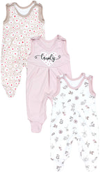62449_Mb7qvZ6GUPJ1o6UH-Baby Mädchen Strampler mit Fuß 3er Pack-Hauptbild