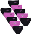 Slips / Forever Friends Schwarz Rosa