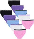 66261_aKukyXj2zHji2IAV-Mädchen Slips mit Aufdruck 10er Pack-Hauptbild