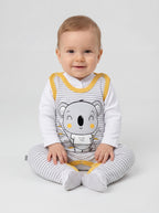 68607_jXU1XFpLBzL8unzs-Baby Unisex Strampler-Set mit Aufdruck Spruch 2-tlg-Bild2