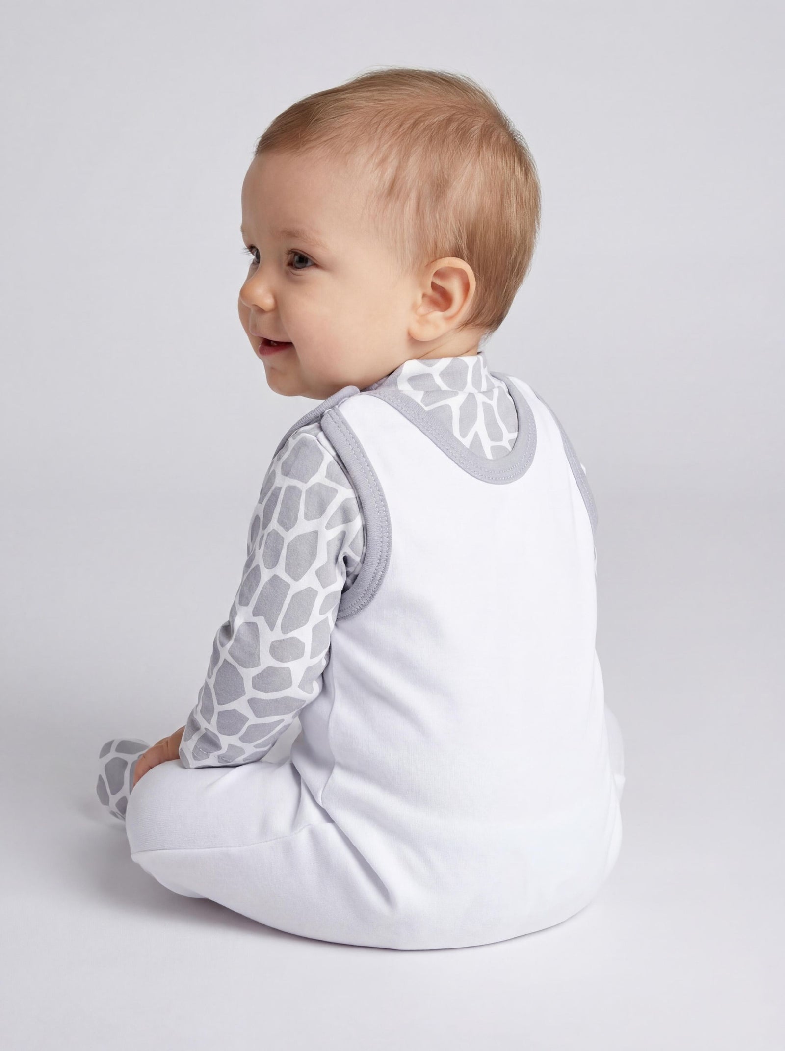 68610_rfAahFJDeg7TnrLp-Baby Unisex Strampler-Set mit Aufdruck Spruch 2-tlg-Bild3