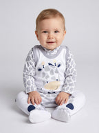 68611_Zx4N0KjNTjGlr0zR-Baby Unisex Strampler-Set mit Aufdruck Spruch 2-tlg-Bild2