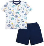 71841_5Z7FjKlVFJPR7WKp-Kinder Jungen Pyjama Set Kurzarm 2-teilig Sommer-Hauptbild