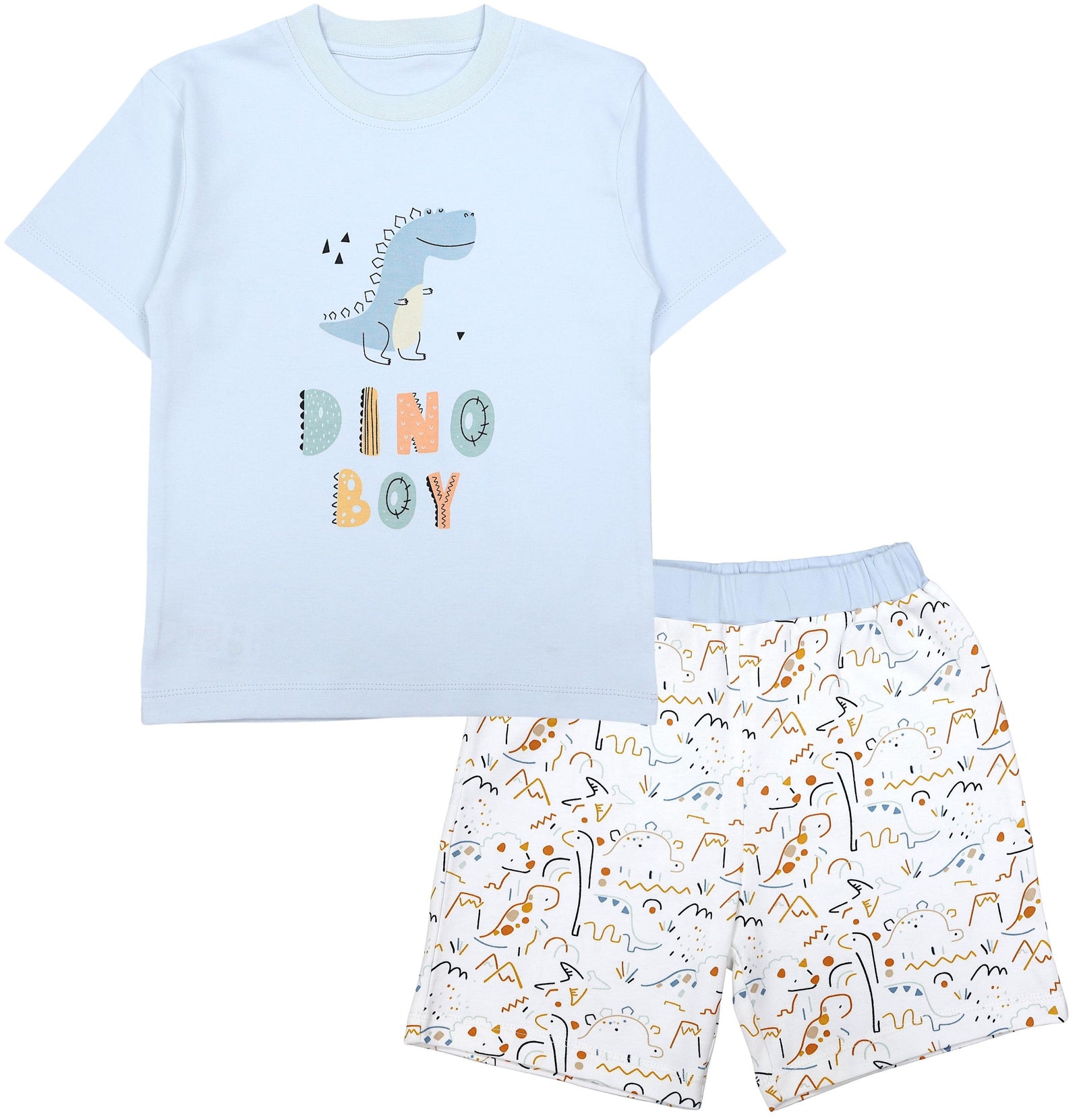 71849_t1pWvq7qJVuGsLHu-Kinder Jungen Pyjama Set Kurzarm 2-teilig Sommer-Hauptbild