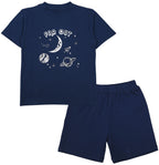 71857_2fsrUsOHQEH7ez7D-Kinder Jungen Pyjama Set Kurzarm 2-teilig Sommer-Hauptbild
