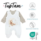 71972_Um0RUMJaSt4Ds3CM-Baby Unisex Strampler-Set mit Aufdruck Spruch 2-tlg-Bild1