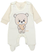 71975_X00xwyTcxV6c4iPS-Baby Unisex Strampler-Set mit Aufdruck Spruch 2-tlg-Hauptbild