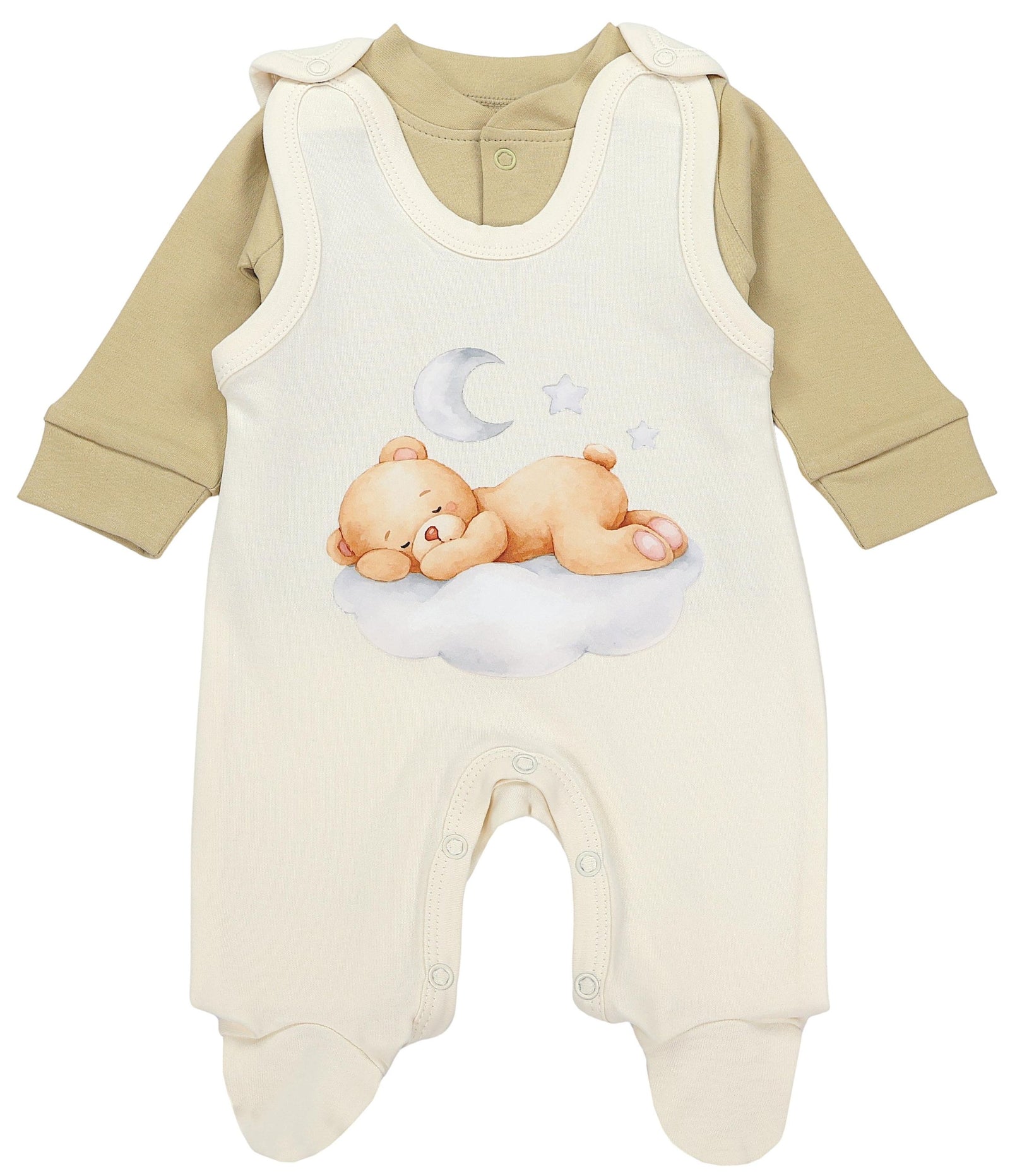71982_mpkUzguB3zAoPWes-Baby Unisex Strampler-Set mit Aufdruck Spruch 2-tlg-Hauptbild