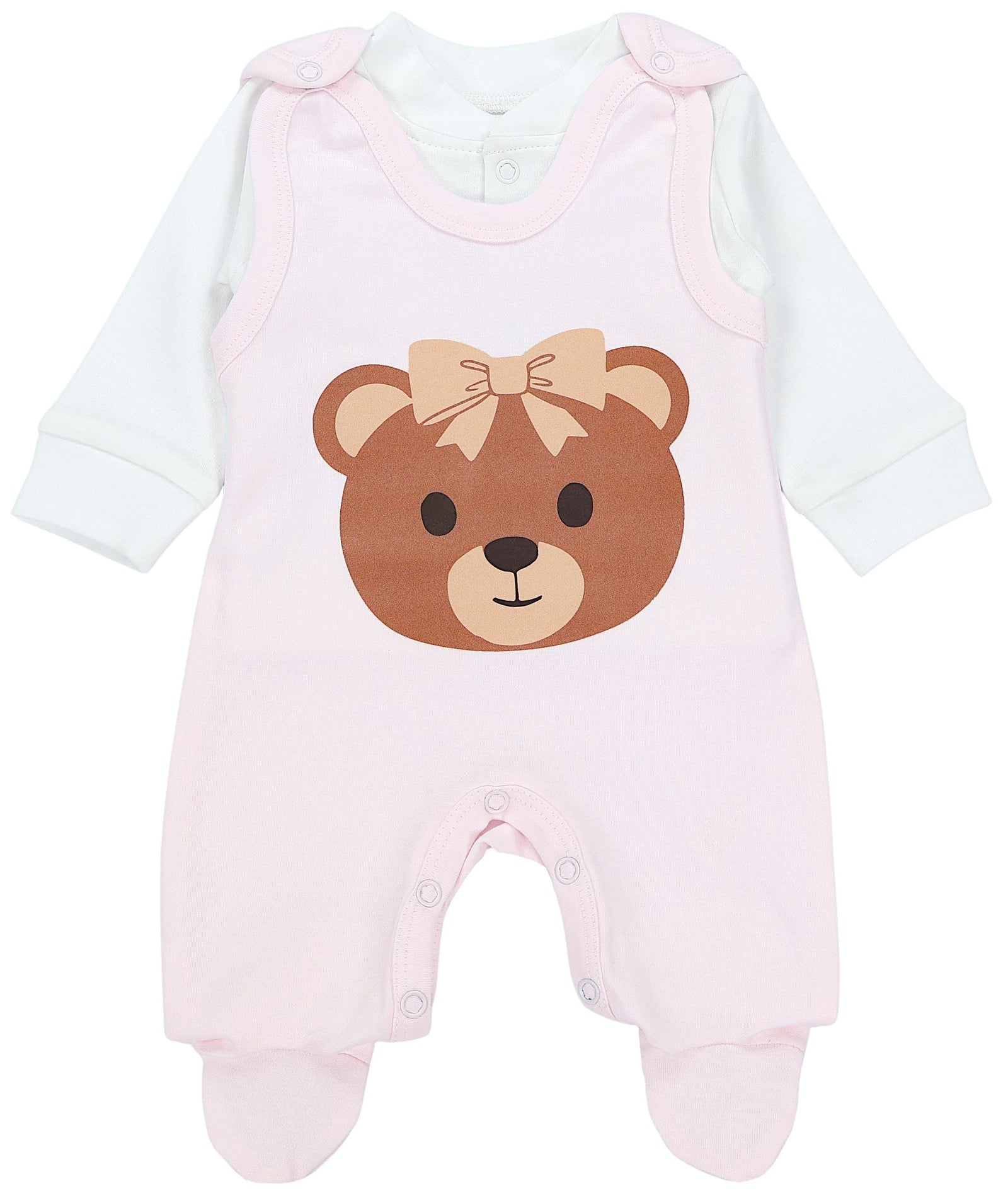 71989_BLMAZ8FdthrshVlA-Baby Unisex Strampler-Set mit Aufdruck Spruch 2-tlg-Hauptbild