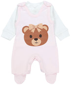 71989_BLMAZ8FdthrshVlA-Baby Unisex Strampler-Set mit Aufdruck Spruch 2-tlg-Hauptbild