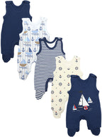 72361_Dn6JCeTqpES5PZl5-Baby Strampler mit Aufdruck Spruch 5er Pack-Hauptbild
