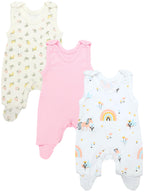 72387_7GH2F3qefYB4Mrqi-Baby Mädchen Strampler mit Fuß 3er Pack-Hauptbild