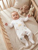 72392_srFg9TSLlOQAXQow-Baby Mädchen Strampler mit Fuß 3er Pack-Bild3