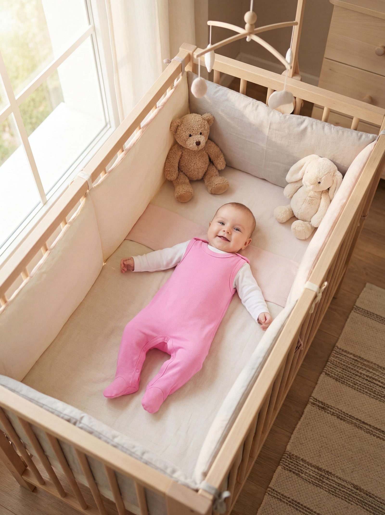 72414_VhYsEr7styOy6EU5-Baby Mädchen Strampler mit Fuß 3er Pack-Bild2