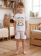 72481_cnTVwm52EKSb83gU-Kinder Jungen Pyjama Set Kurzarm 2-teilig Sommer-Bild2