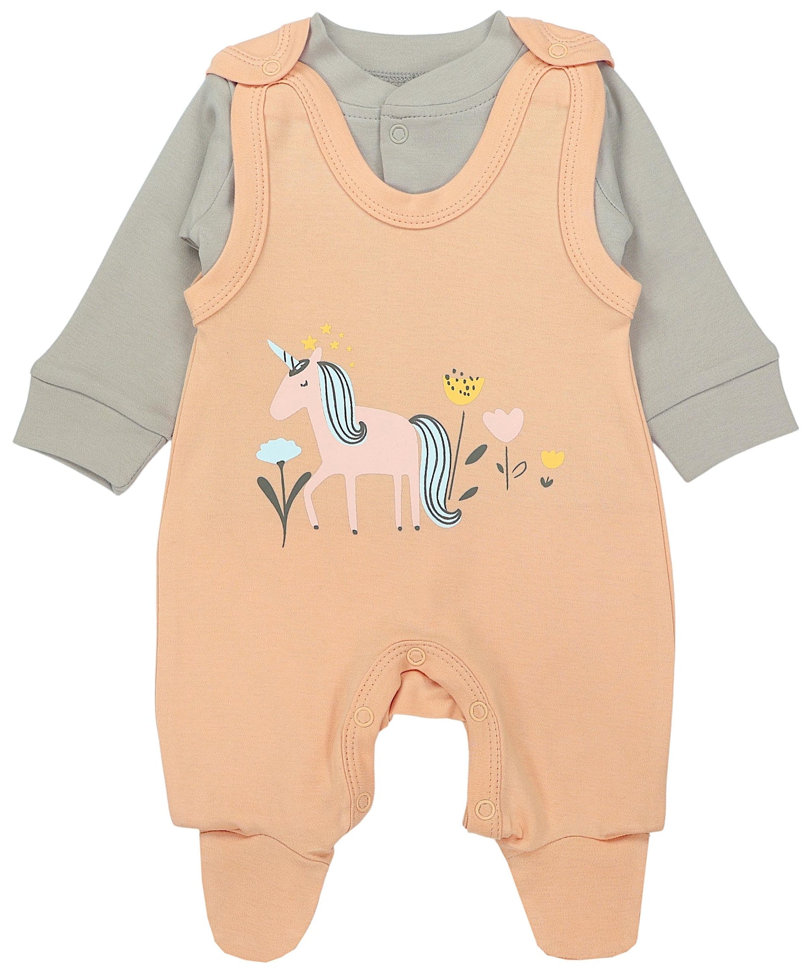 72498_JFVAfokkk0Zoa6KV-Baby Unisex Strampler-Set mit Aufdruck Spruch 2-tlg-Hauptbild