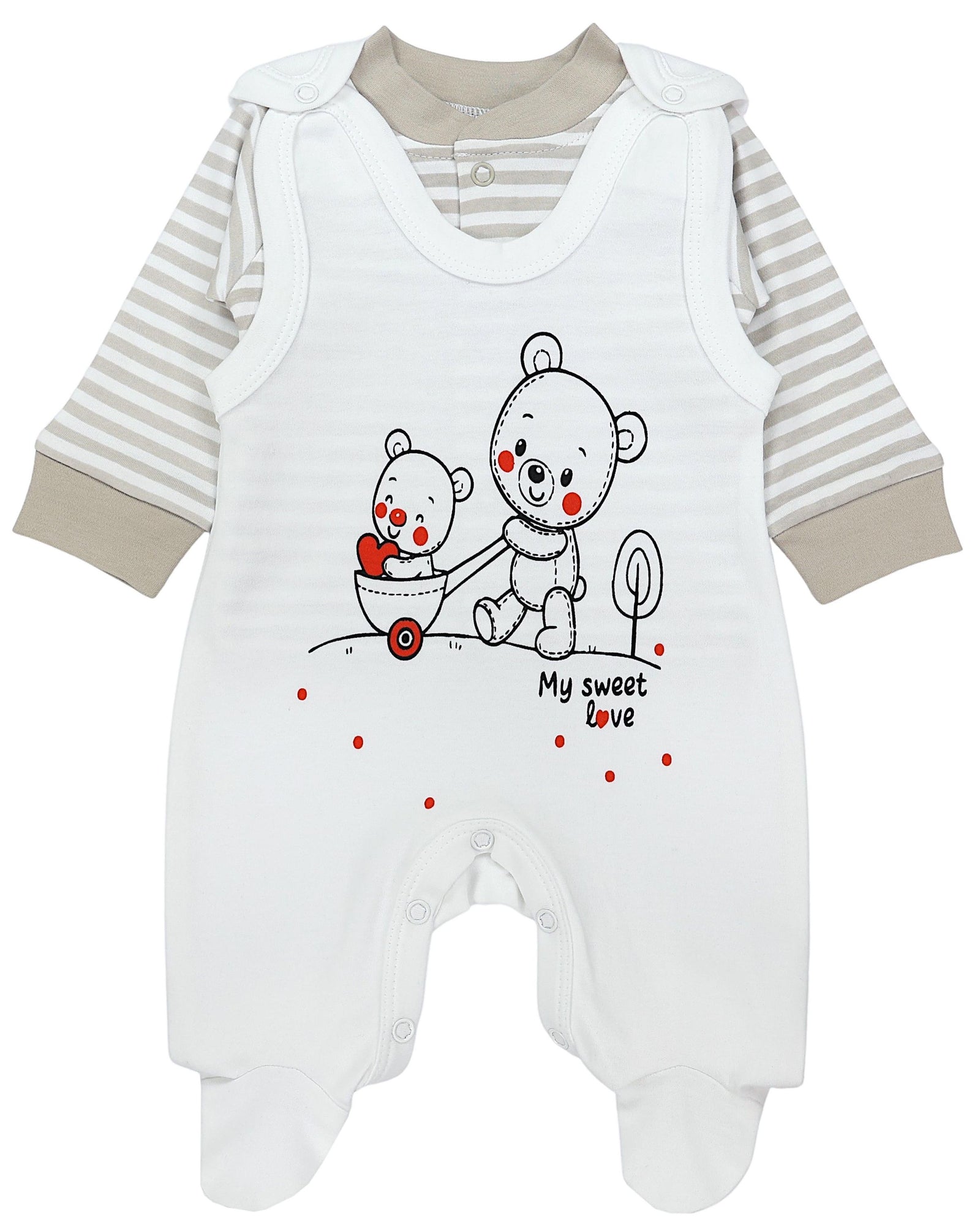 72507_vncJNrj1BzAdGDu9-Baby Unisex Strampler-Set mit Aufdruck Spruch 2-tlg-Hauptbild