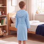 73292_KTyzMZ6785PylLap.jpg-TupTam Kinder Bademantel mit Kapuze-Bild3
