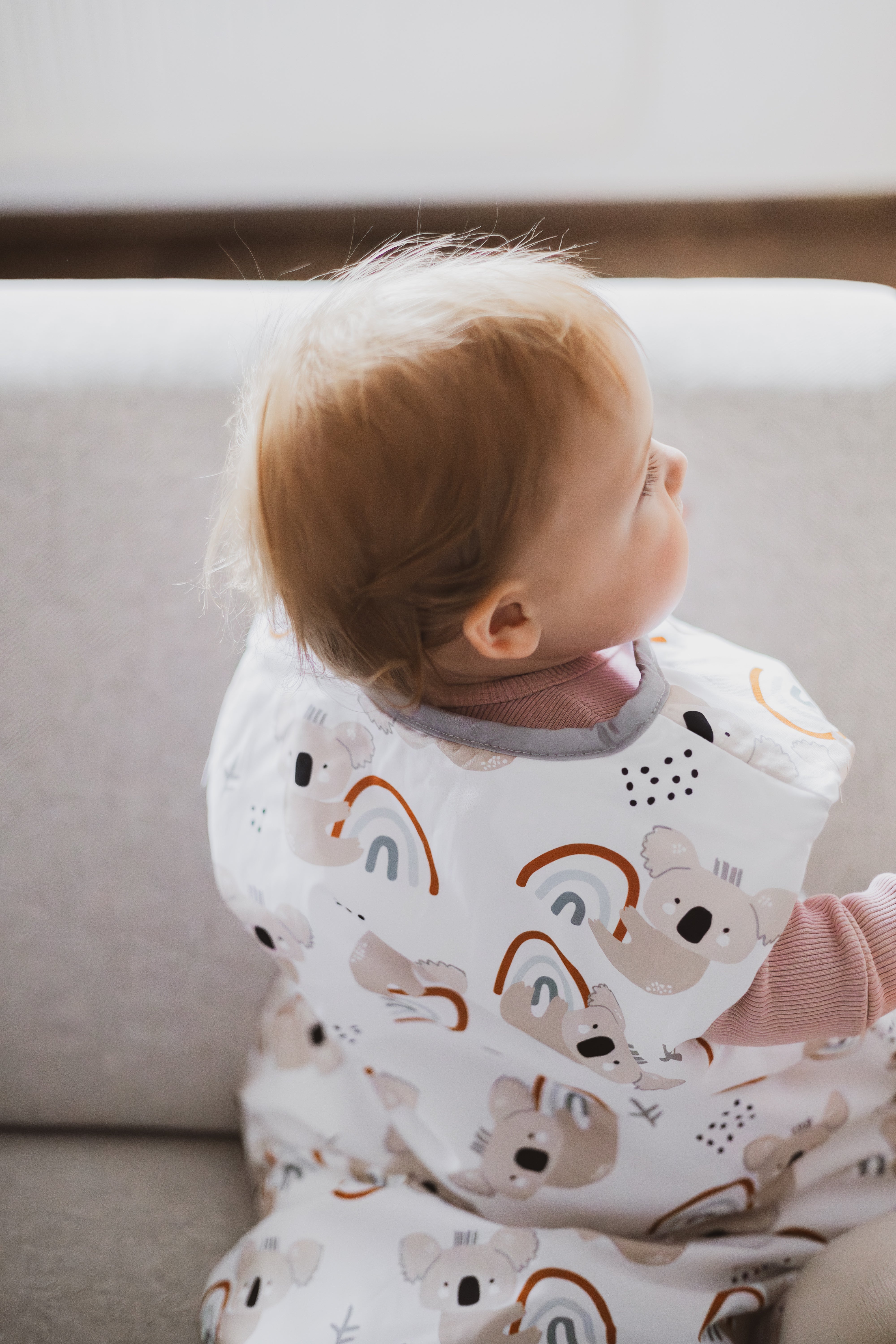 Baby Ganzjahres Schlafsack ohne Ärmel wattiert