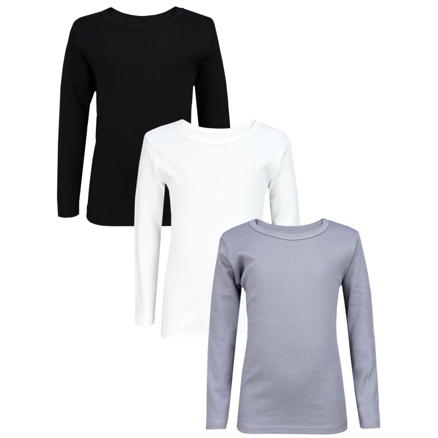 Unterhemd Langarm - 3er Set