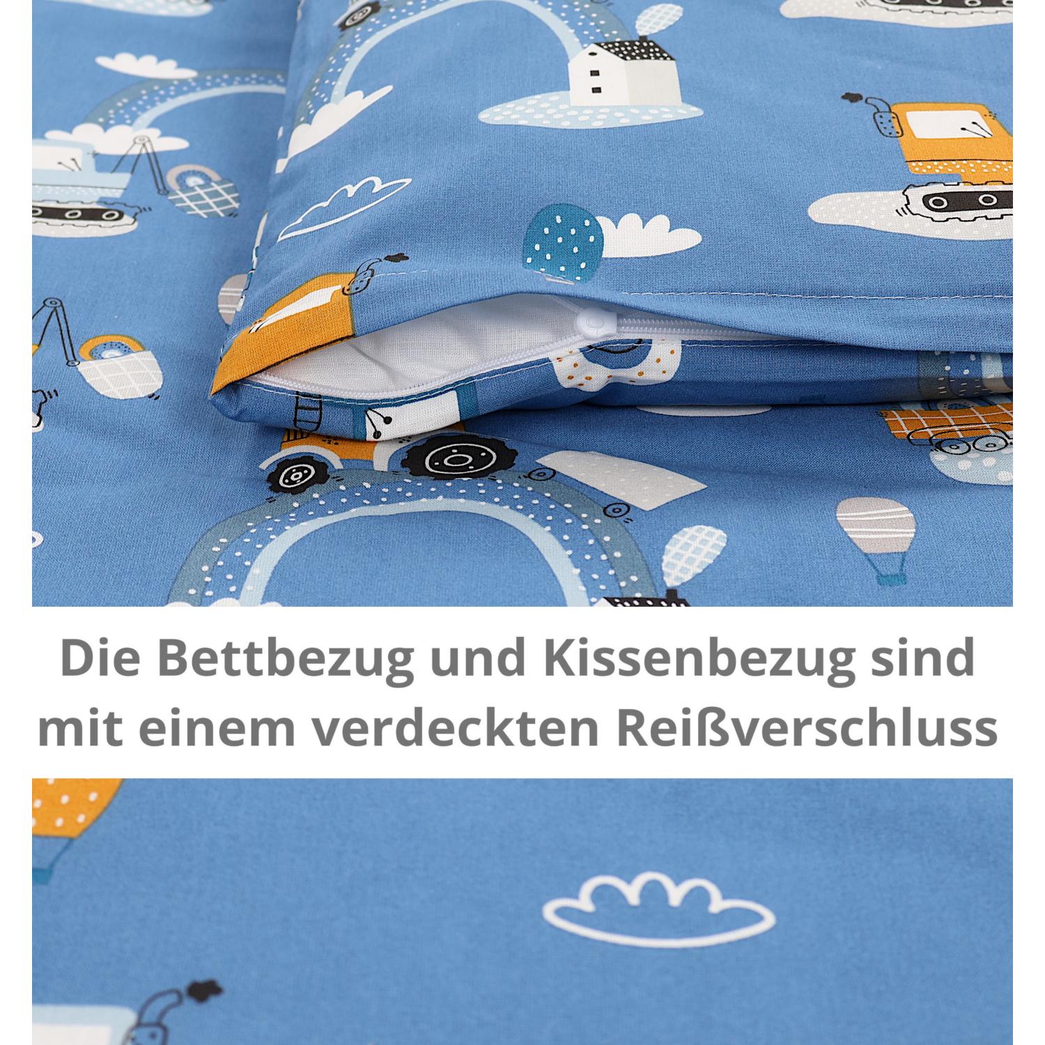 Bettdeckenset (4-teilig)