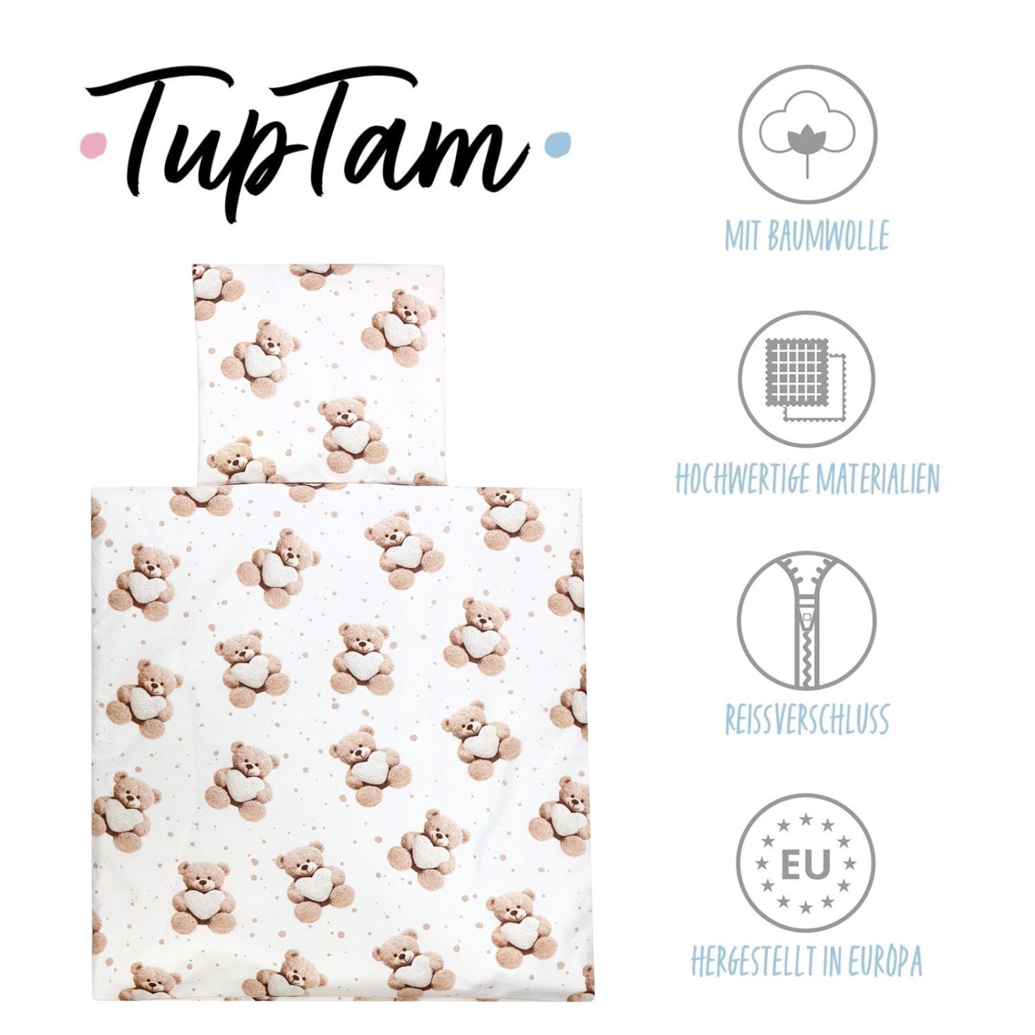 Bettdeckenset (4-teilig)