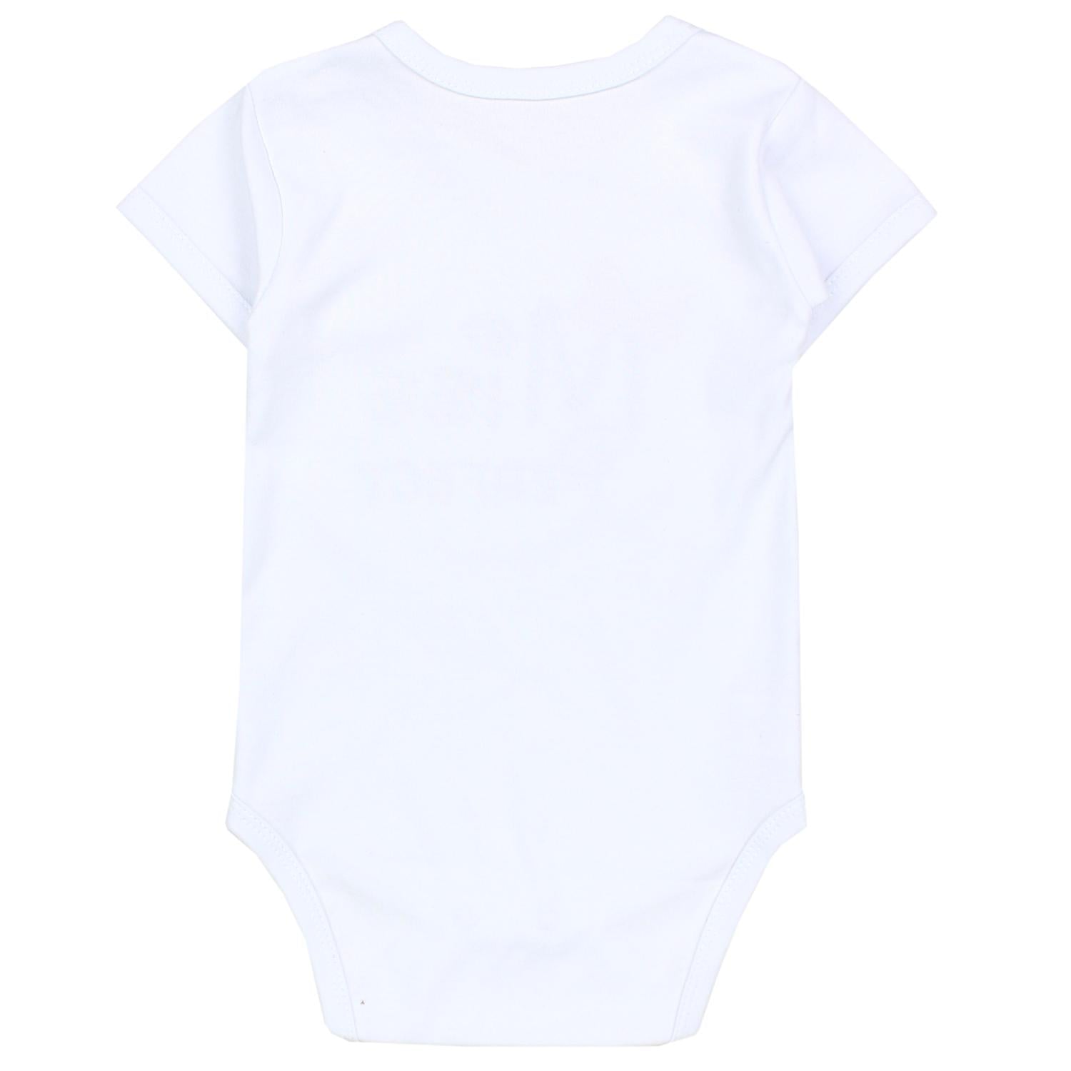 Baby Body Kurzarm in Unifarben - 5er Set