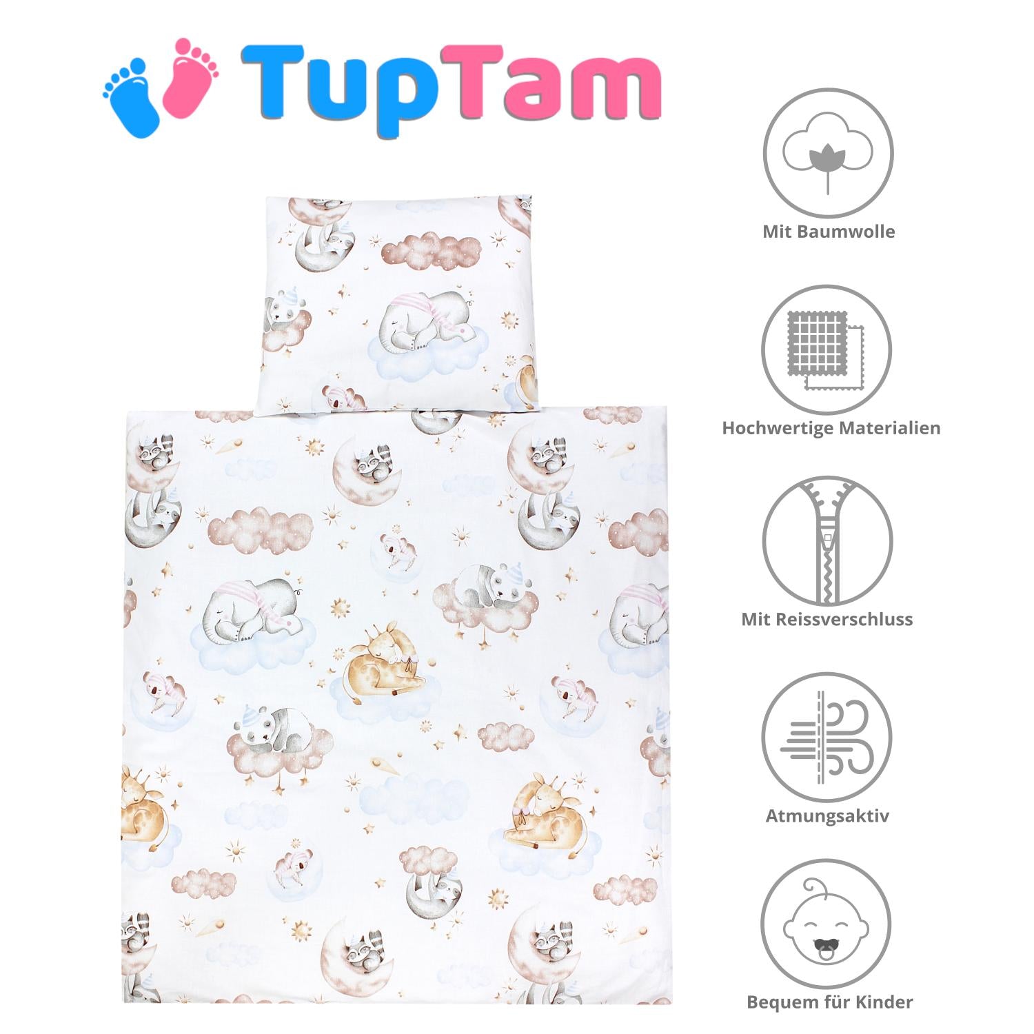 Bettdeckenset (4-teilig)