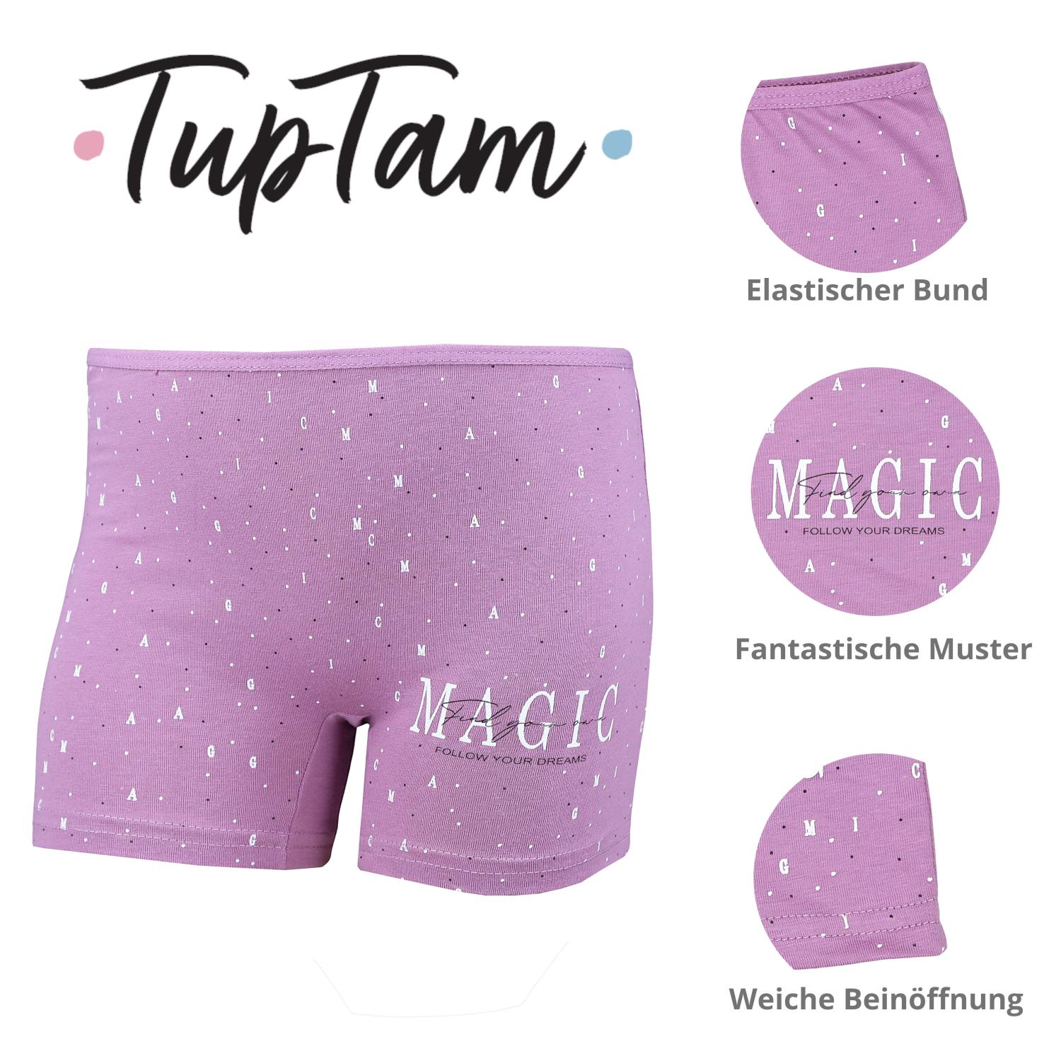 Mädchen Boxershorts aus Baumwolle – 10er Pack