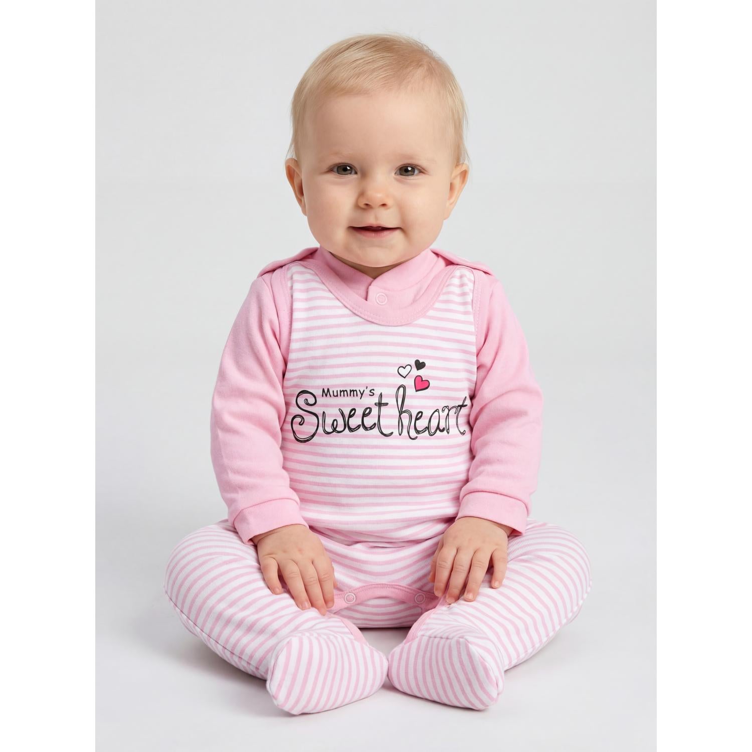 Strampler mit Langarmshirt- Set