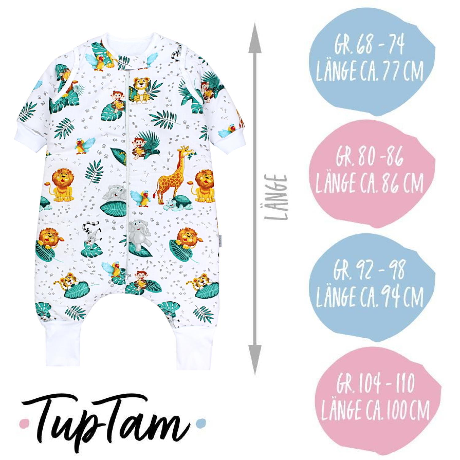 Schlafsack mit Beinen und Ärmeln, Winterschlafsack 2,5 TOG