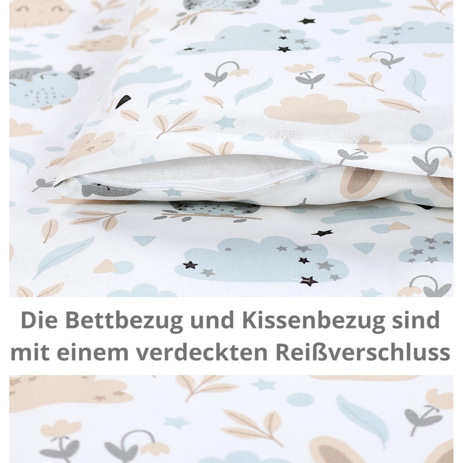 Bettdeckenset (4-teilig)