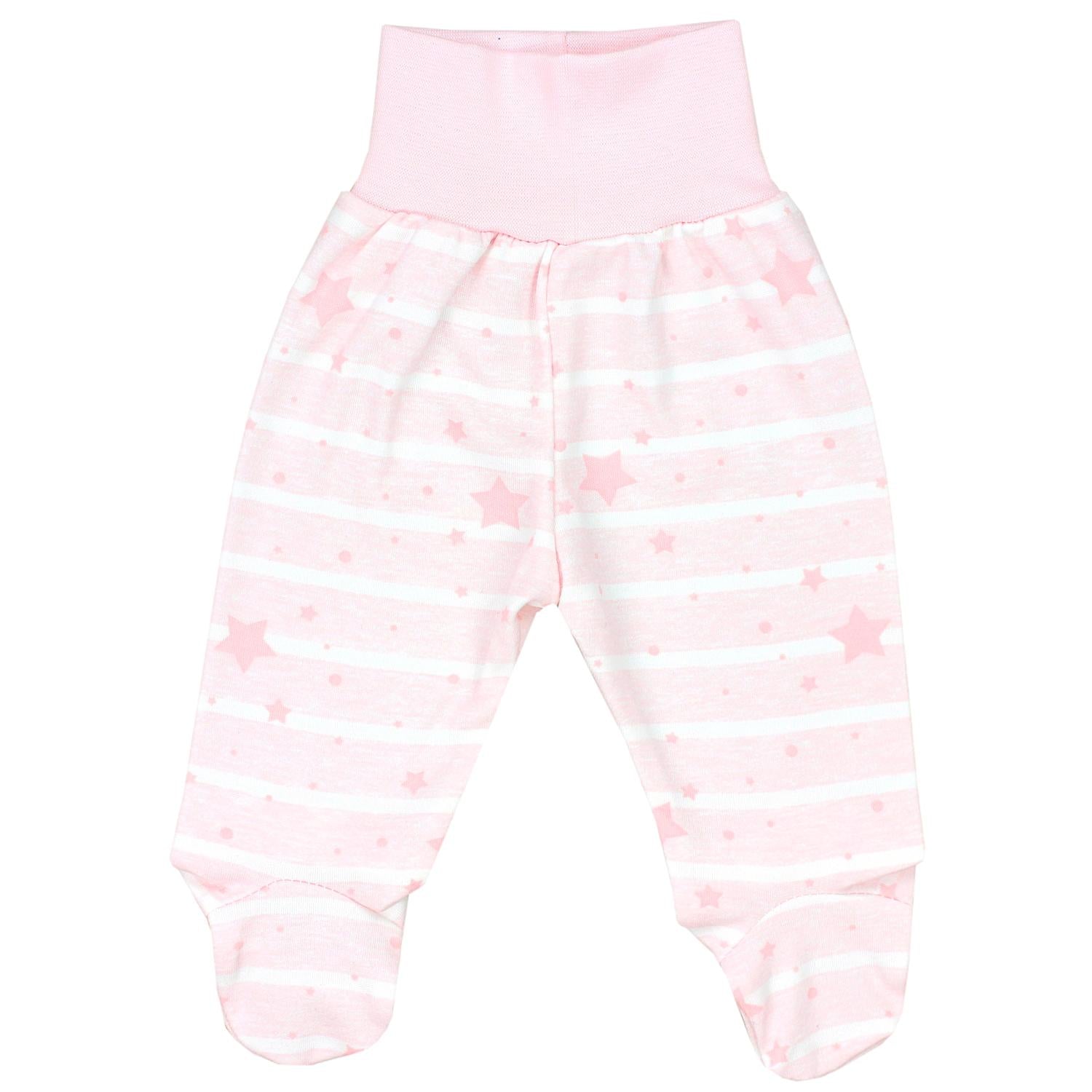 Strampelhose mit Fuß - 5er Set