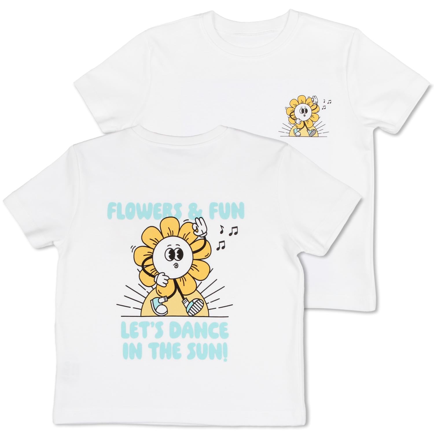 T- Shirt bedruckt Retro Rückenprint