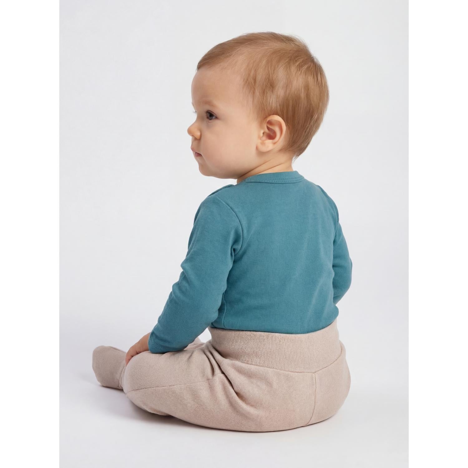 Langarm Wickelbody - 5er Set