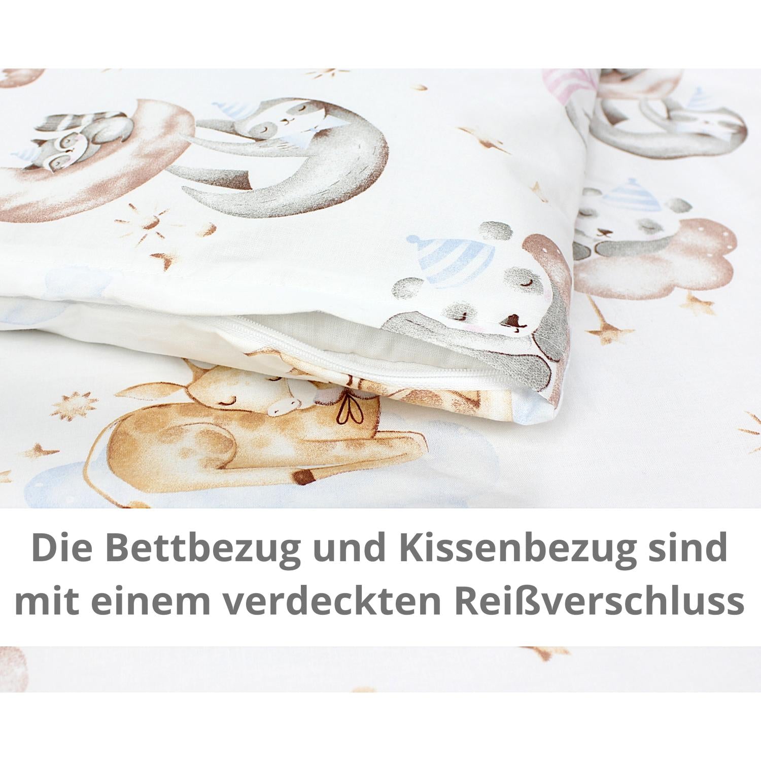 Bettdeckenset (4-teilig)