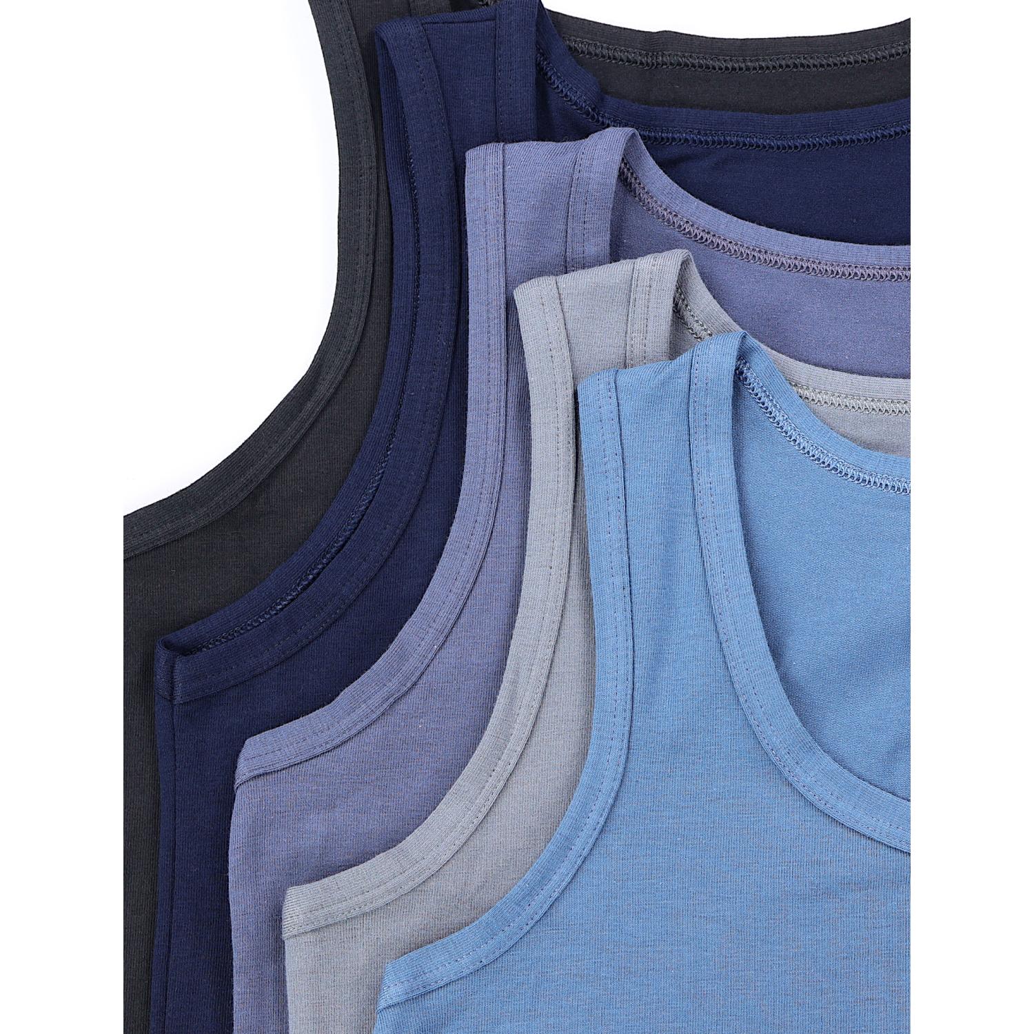 Unterhemd Ärmellos - 5er Set