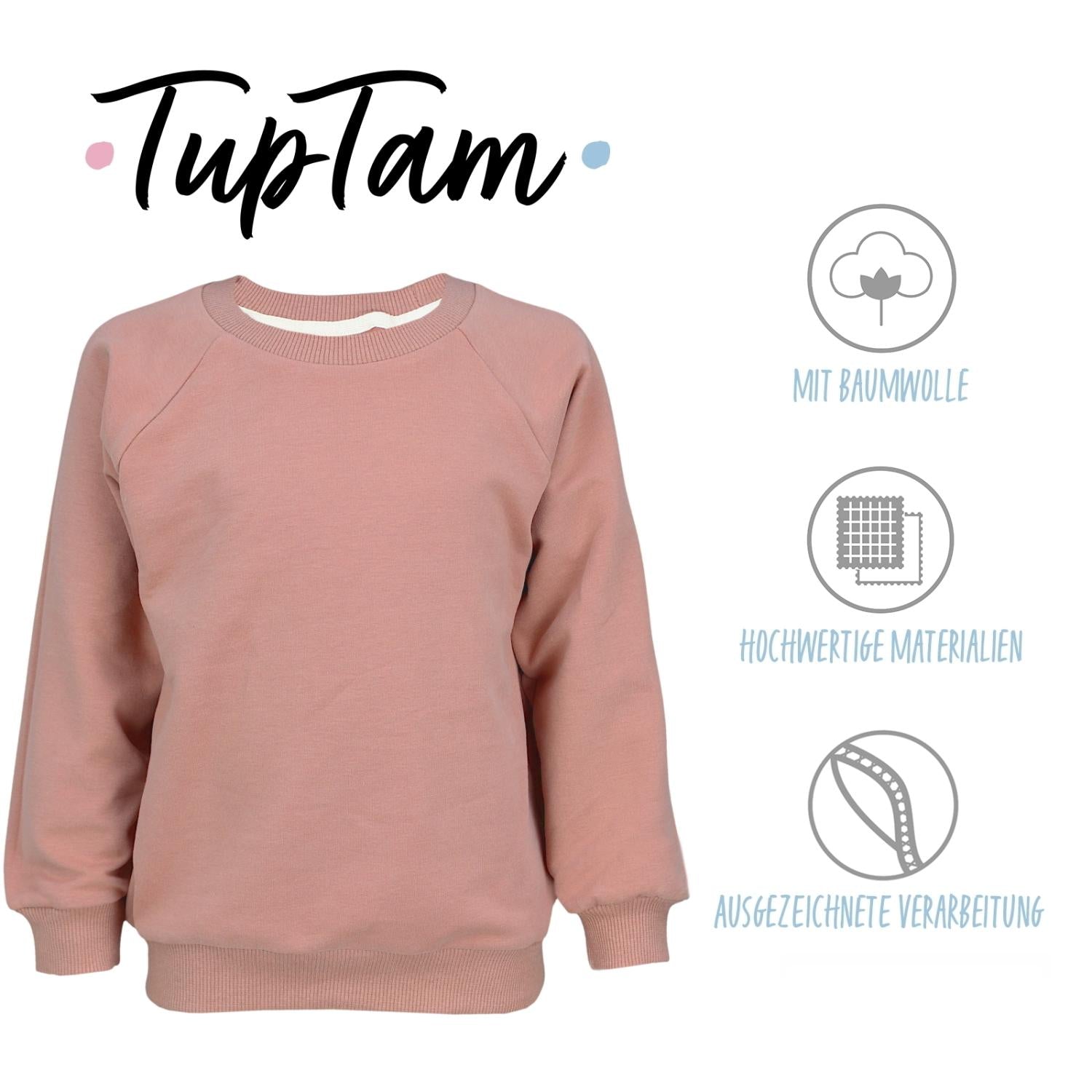 Sweatshirt Bio- Baumwolle