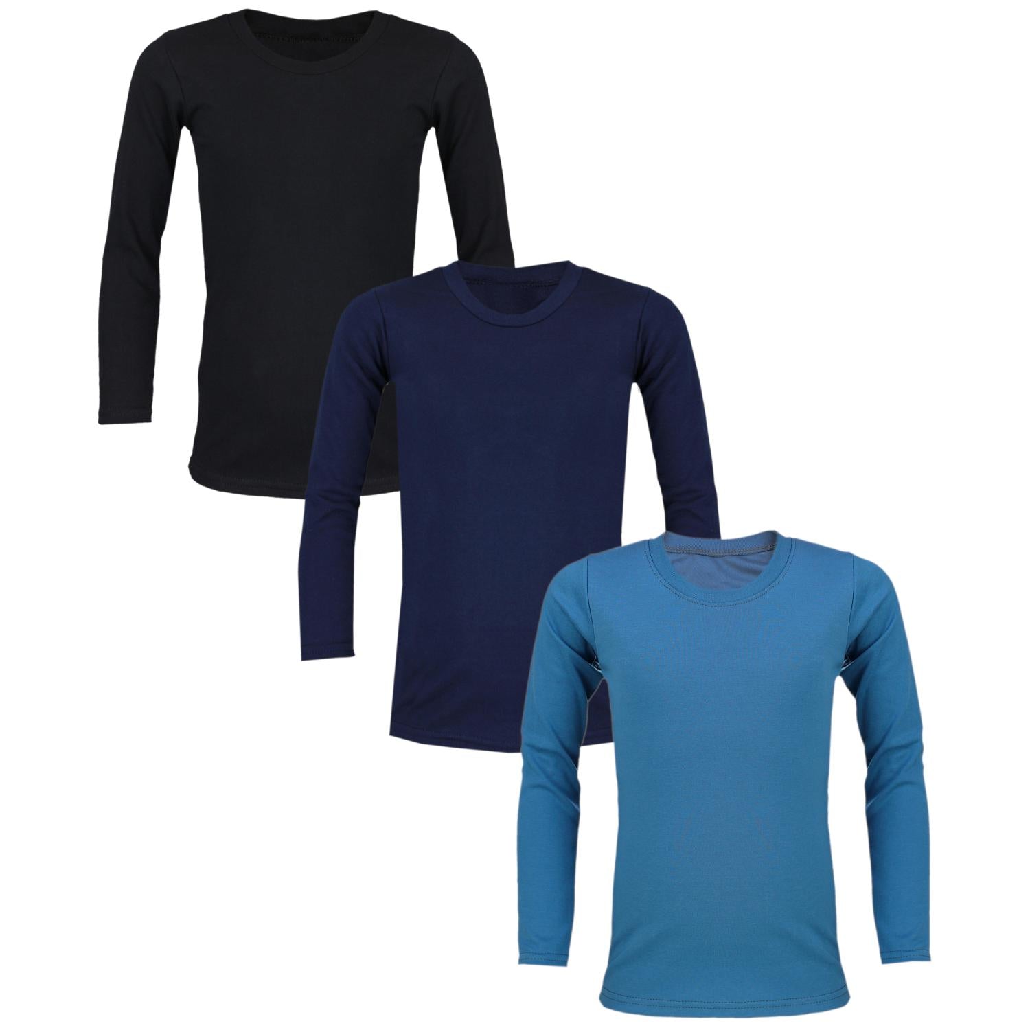Unterhemd Langarm - 3er Set